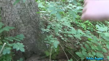 Public Agent - Sexy Blonde Drains Balls After Outdoor Casting
