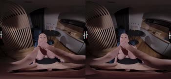 Savoring the Taste of Seduction in 180° VR