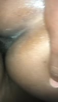I beat her pussy up in dog style