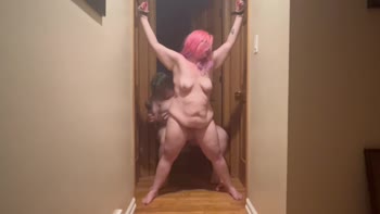 Michigan Nerd Couple's BBW MILF Bondage Squirting Orgasm