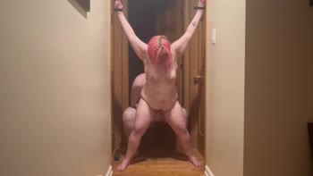 Michigan Nerd Couple's BBW MILF Bondage Squirting Orgasm