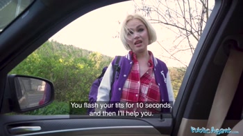 Public Agent Greta Foss is a sexy blonde who is pounded hard by a big dick