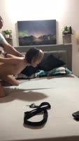 Caseritos Latinas' Stepdaughter Seduction: Unleashing Squirt After Steamy Doggy Style