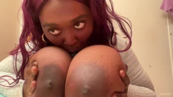 Submittress Sucks Dick Between Big, Boob Job Tits