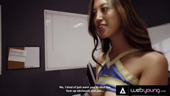 Alexia Anders Teaches Mean Cheerleader A Lesson In Classmate Lovemaking