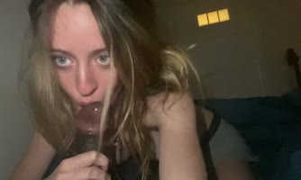 TheodNSFW - Freaky Coach Blow Job: Skinny Blonde Swallows BBC Facial