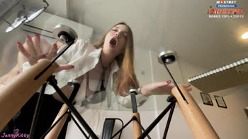 Jenny Kitty's Racy Study Session: Student Seduction Unleashed