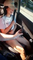 Stepdad's Taxi Takeover: Petite Latina Submits to Agatasmithh's Solo Delights