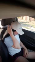 Stepdad's Taxi Takeover: Petite Latina Submits to Agatasmithh's Solo Delights