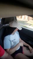 Stepdad's Taxi Takeover: Petite Latina Submits to Agatasmithh's Solo Delights