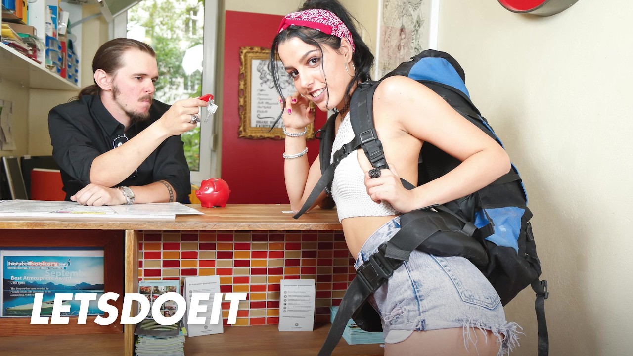 Kinky Teen (18+) Bad Lady Fucks German Dick For A Chance To Stay At Hostel For Free - LETSDOEIT