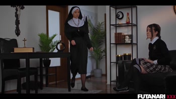 Futa Nuns Anal Seduction: Eden Ivy & Nathaly Cherie