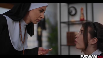 Futa Nuns Anal Seduction: Eden Ivy & Nathaly Cherie