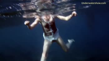 Russian Sea Sirens: Underwater Bikini Show in Tenerife