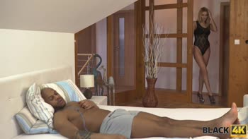 Karina Grand's Young Czech Blonde Serves Up a BBC Treat