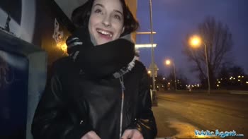 Public Agent Hot Czech Car Fuck after Public Blowjob makes Agents Cock Hard