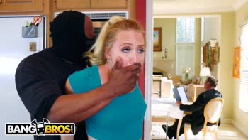 AJ Applegate's Blonde Bombshell Gets d by a Masked Home Invader