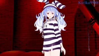 Usada Pekora and I have intense sex in a secret room. - Hove VTuber Hentai