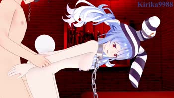 Usada Pekora and I have intense sex in a secret room. - Hove VTuber Hentai