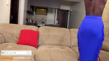 This Innocent BIG ASS EBONY TEEN (18+) Be Good But Craved It Deep - African Casting