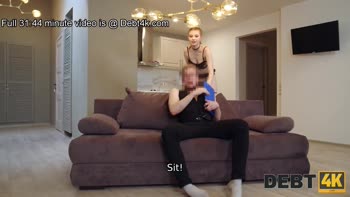Russian Teen (18+) Mistakes Delivery Boy for Debt Collector