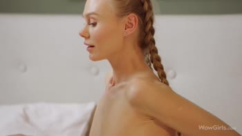 Nancy A's Blonde BFF Ellie Luna Tease Each Other in Sultry Lesbian Romance