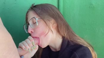 YourSofia - Sofia's Step Sister Fantasy: Public Blowjob & Cum Swallow