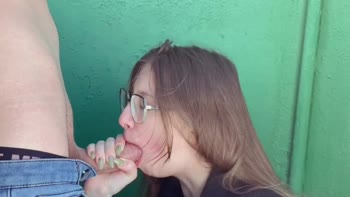 YourSofia - Sofia's Step Sister Fantasy: Public Blowjob & Cum Swallow