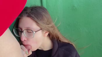 YourSofia - Sofia's Step Sister Fantasy: Public Blowjob & Cum Swallow