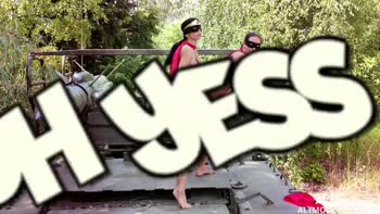 Wonderful Lesbians in Cosplay Strap-On Fun