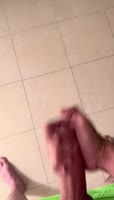 Lukabrown's Big Dick Solo Session: Handjob & Cumshot