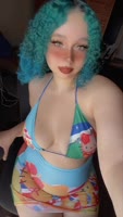 Vanilla Faith's Bikini Beach Body: Big Tits, Big Ass, Solo Fun