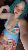 Vanilla Faith's Bikini Beach Body: Big Tits, Big Ass, Solo Fun