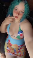 Vanilla Faith's Bikini Beach Body: Big Tits, Big Ass, Solo Fun