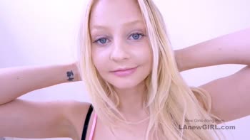 Blonde Bombshell's Step Dad Audition Leads to Cumming Good