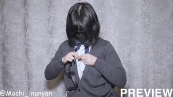 Mochi_inunyan's Innocent Uniform Tease: Piss, Squirt, and Solo Delights