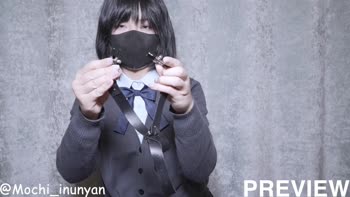 Mochi_inunyan's Innocent Uniform Tease: Piss, Squirt, and Solo Delights