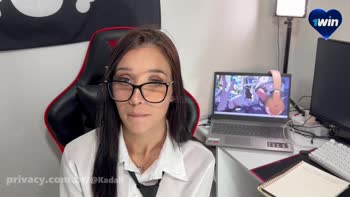 Kadall Master Teaches College Cutie a Lesson in Big Cock Devotion