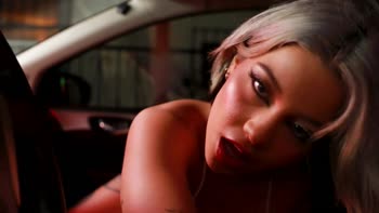 Pick Me Up Silvialia: POV Car Sex & Sloppy Deepthroat