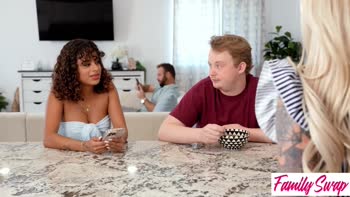 Alexis Malone's Family Swap Threesome Frenzy