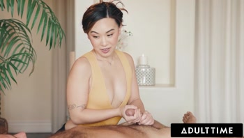 Kimmy Kimm's Massage of Desire: Caught in the Act, Danny Mountain's Big Dick Can't Wait