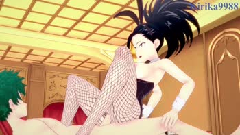 kirika9988 - Midoriya and Momo's Casino Frenzy: Uncensored 60FPS Anime Sex