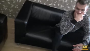 HUNT4K. Prague pickup and passionate sex for cash with hot brunette