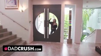 Divorced Step-father Corrupts And Turns His Gold-digger Step-daughter Into His Personal Sex Doll