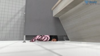 Futanari Secretary's Virtual Relief: SmallBeanLex Sucks Hung Futa Stallion