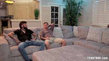 Ts Foxxy and Steve Rickz in Sensual Trans Threesome Delight