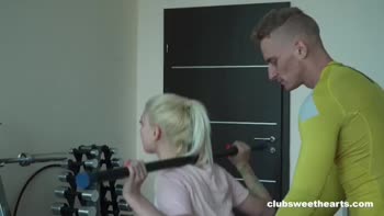 Sweatiest Sex: Fitness Babe's Steamy Gym Session