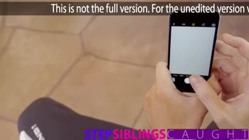 Caught jerking off little Step sister offers tight pussy