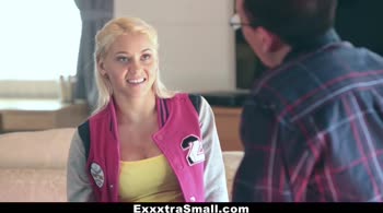 ExxxtraSmall - Blonde Daughter Fucks Her Step-Dad For Money