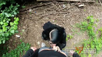 Kevin's Berlin Debauchery: POV Blowjob & Rough Doggystyle Outside